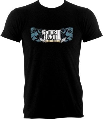Guitar Hero T-shirt - Legends Of Rock Mens Picture