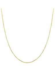 14 Karat Yellow Gold Venetian Box Chain (0.7 mm Thick, 18 inch)
