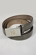Gucci Belts Gray Leather 232737 Size 90 (36)