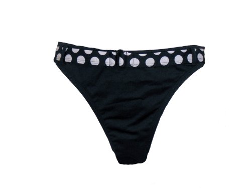 Jag Retro Fit Bikini Bottom w/ Dotted Belt