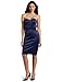 Jessica Simpson Women's Strapless Stretch Satin Dress Cheap