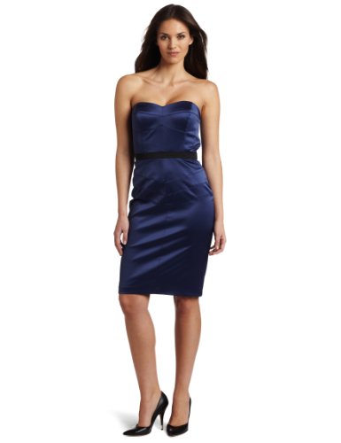 Sales Jessica Simpson Women's Strapless Stretch Satin Dress