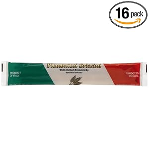 Clown Gysin Piemontesi Bread Sticks, 20-Count Packages (Pack of 16) by Clown Gysin