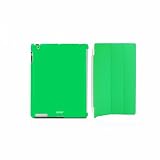 Lifestyle New York FEATURE BACK COVER iPad 2 Case - TPU Green - IPAD2-FE01-A01009
