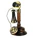 Golden Eagle GEE805 Wood Candlestick Phone (Novelty & Decorator / Decorative Telephones)