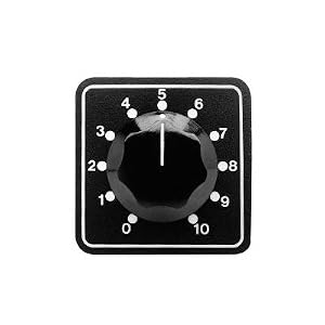 Atlas AT10-RM Deluxe Rack Mountable 10 Watt Attenuator with 10 3DB stepped knob and scale by