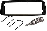 PEUGEOT 206 CAR STEREO/RADIO FITTING KIT - FASCIA/FACIA PLATE AERIAL ADAPTOR & REMOVAL KEYS