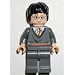 LEGO Harry Potter Mini-Figure Harry Potter, Gryfindor Stripe Torso, Dark Bluish Gray Legs