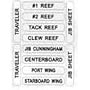 Marine Labels Usyru Racing Flags Label