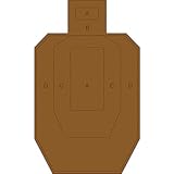IPSC/USPSA Cardboard Torso Target 25 pack