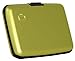 OGON Aluminum Wallet in Green Lime
