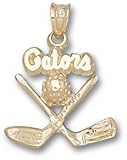 Florida Gators Solid 10K Gold ''GATORS'' Clubs Pendant