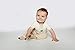 Touched by Nature Unisex Baby Organic Cotton Bodysuits Olive, 0-3 Months