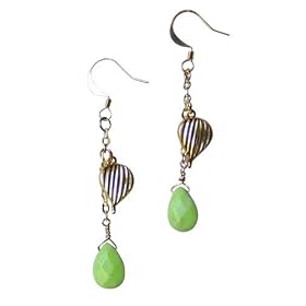 Click here to buy Emerald City Earrings by Leviticus Jewelry.