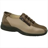 Alexis in Black Nappa Color: Taupe / Mocha, Size: 12, Width: M