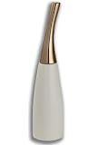 Aspen Porcelain Vase 15 Copper/mtt Wht