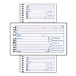 Adams Message Book/Phone Call, Carbonless Duplicate, 5.25 x 11 Inches, 400 Sets per Book (SC1154D)
