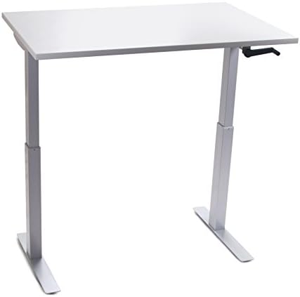 UpDownDesks, Crank Adjusted Sit-Stand Desk Base
