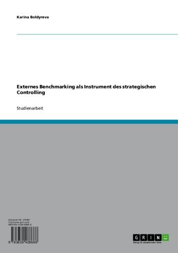 Externes Benchmarking als Instrument des strategischen Controlling (German Edition)