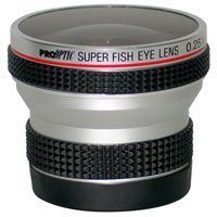 Pro Optic 0.25x Super Fish-eye Auxillary Lens for 55mm Filter Threaded Lenses