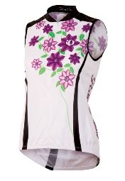 Pearl Izumi Women's Select LTD Sleeveless Jersey, Moonflower White, Medium