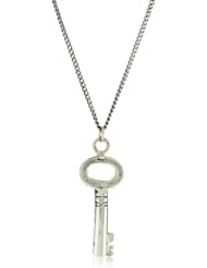 Pyrrha "talisman" Sterling Silver Oval Key Necklace