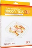 Microwave Bacon Rack 25cm x 20cm- set of two- boxed