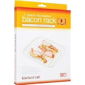 Microwave Bacon Rack 25cm x 20cm- set of two- boxed