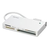 BUFFALO カードリーダー/ライター 44+4メディア対応 M2対応 ホワイト BSCRA44U2WH