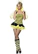 4PC Queen Honey Bumble Bee Sexy Holiday Party Costume