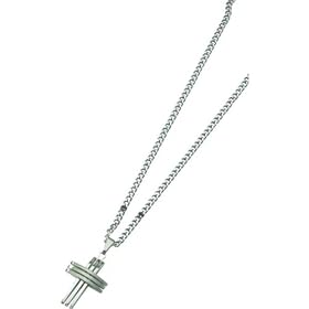 Stainless Steel Cross Necklace Mens Jewelry 24
