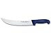 Kitchen & Housewares : R H. Forschner by Victorinox 10-Inch Curved Cimeter Knife, Blue Fibrox Handle with Microban