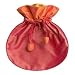 silk bag - coral