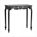 Scallop Detail Hall Table