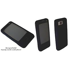 Original Handycop� Silikon Silicon Schutz Schutzh�lle Case Tasche schwarz f�r Nokia E71