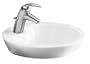 American Standard 0660.000.020 Loft Above Counter Bathroom Sink (White)