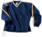 Augusta Sportswear Nylon Pullover With Accent Stripe-Youth 5771