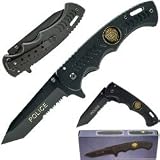 New Trademark Spring Assist Stainless Tanto Blade Police Knife W/ Clip Easy Open Tab And Thumb Stud New Trademark Spring Assist Stainless Tanto Blade Police Knife W/ Clip Easy Open Tab And Thumb Stud