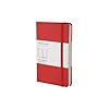 Moleskine Classic Notebook, Pocket, Ruled, Red, Hard Cover (3.5 x 5.5) (Classic Notebooks)