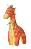 Plush Gingham Giraffe Md 16"