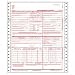CMS-1500 Form,1 Part Continuous,8-1/2"x11",3000 Sets/CT (DTOP50122RTOP)