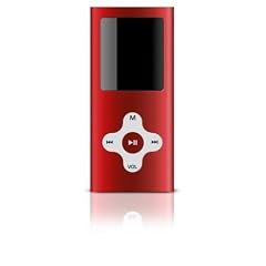 Sweex Vidi 4GB MP3-Player (3,8 cm (1,5 Zoll) Display, USB 2.0) rot