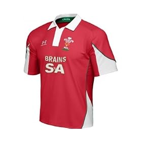 Wales Rugby Replica Home Shirt - Short Sleeved