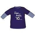 Baby / Kinder Langarmshirt mit Druck Vom Engel zum Bengel in 10 Sekunden in 3 Farben und 7 Gr��en