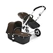 Bugaboo Cameleon Dark Grey Base, Dark Brown DENIER Fabric
