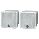 New - Pyle PylePro PCB4WT Mini Cube Speaker - T51292