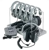 Listening Center w/ Headphone Rack & Eight Headsets