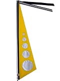 Sunrise Yellow - bicycle safety flag - Large