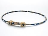 St Louis Rams Titanium Core Sport Necklace - 18 Inch