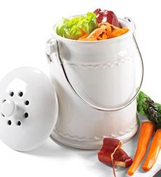 Ceramic Compost Crock